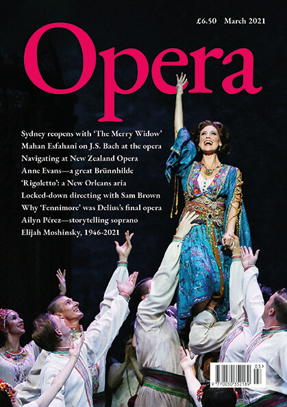 Opera March 2021 cover