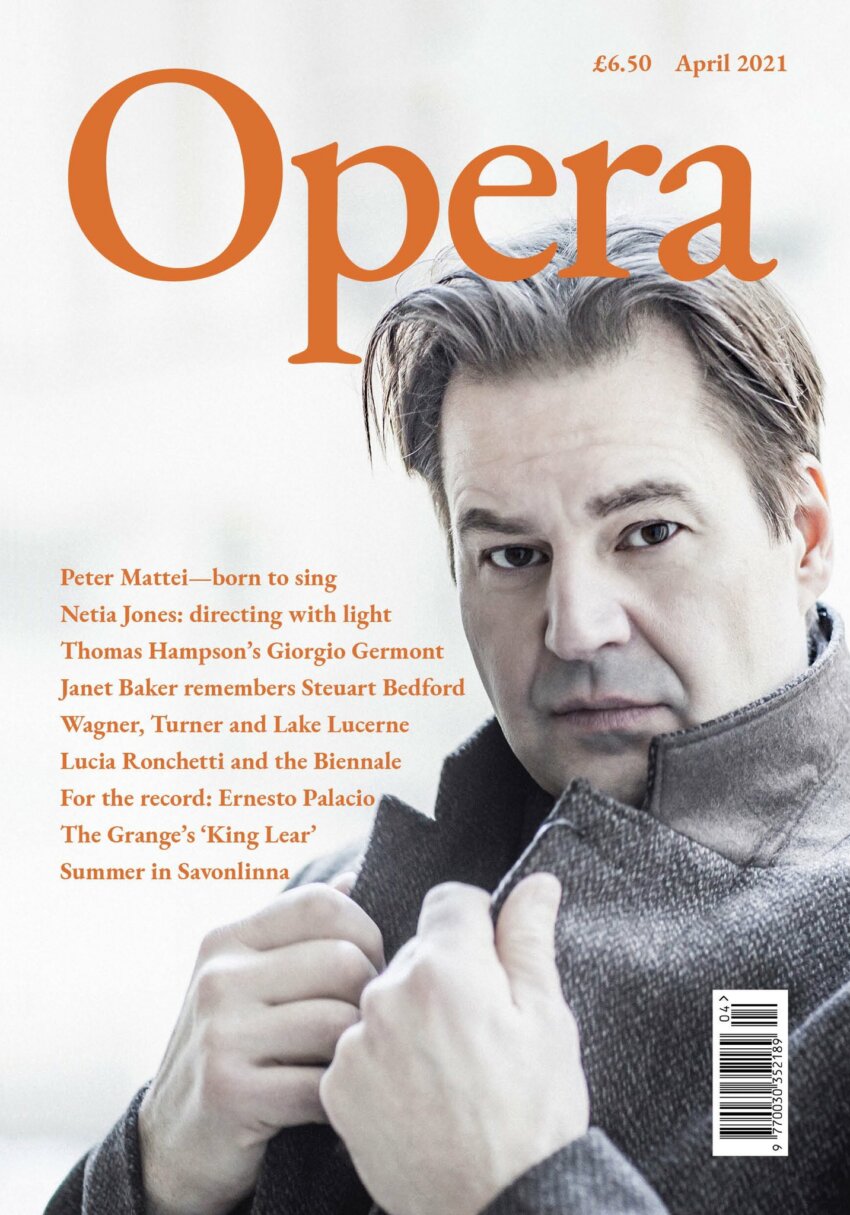 Opera April 2021 cover