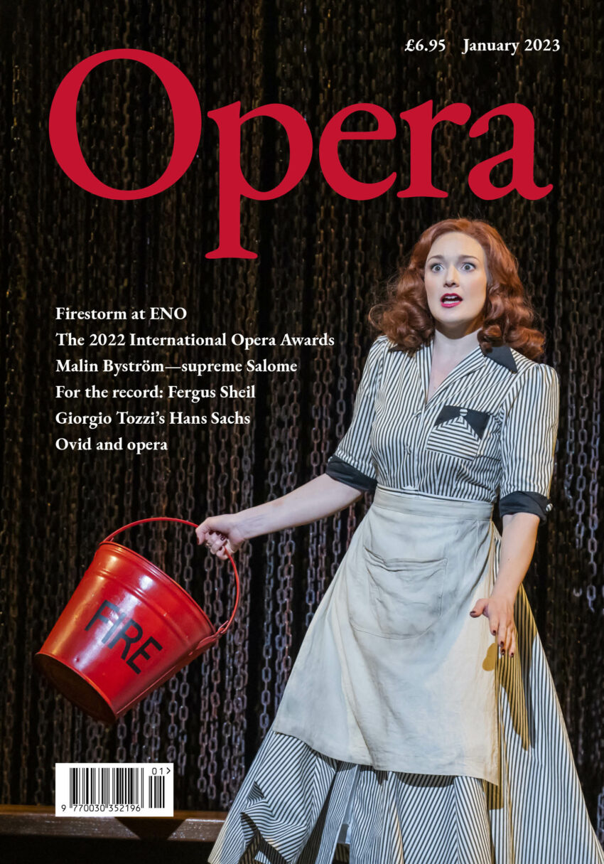 Opera January 2023 cover