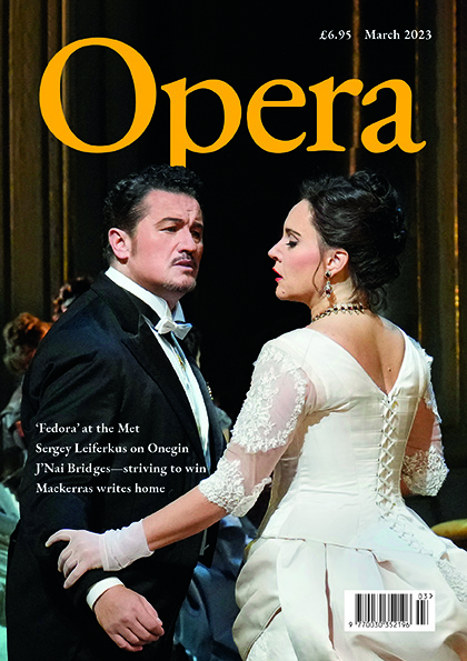 March 2023 Opera cover